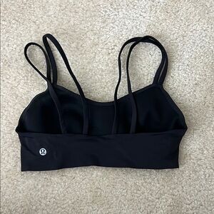 lululemon athletica Black Minimalist Sports Bra